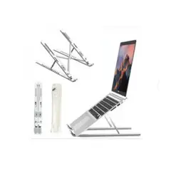 GENERICO - Soporte Base Notebook Aluminio Vertical Laptop