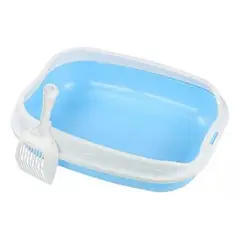 GENERICO - Arenero Abierto Baño Sanitario Caja Pro Para Gatos Tamaño M.