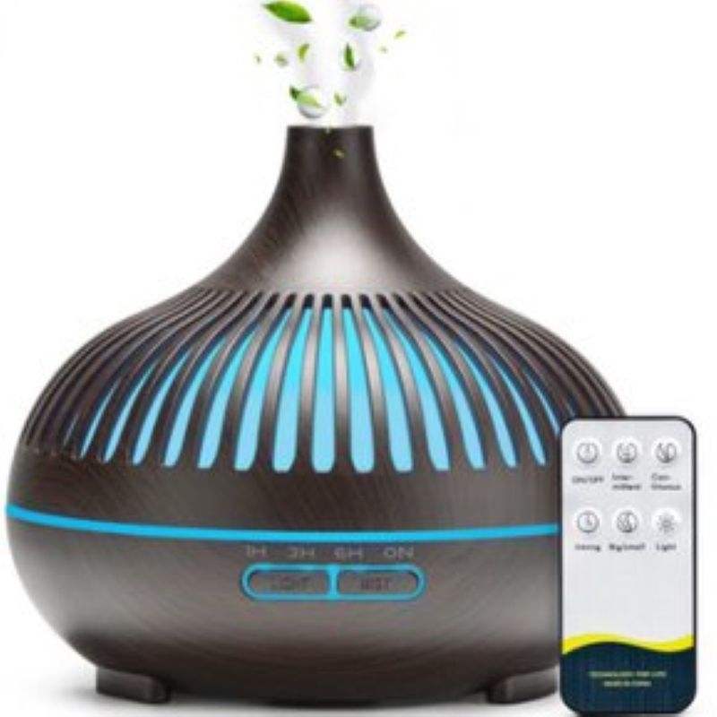 GENERICO - Humidificador Aire Control remoto, 7 colores FT901A Marron