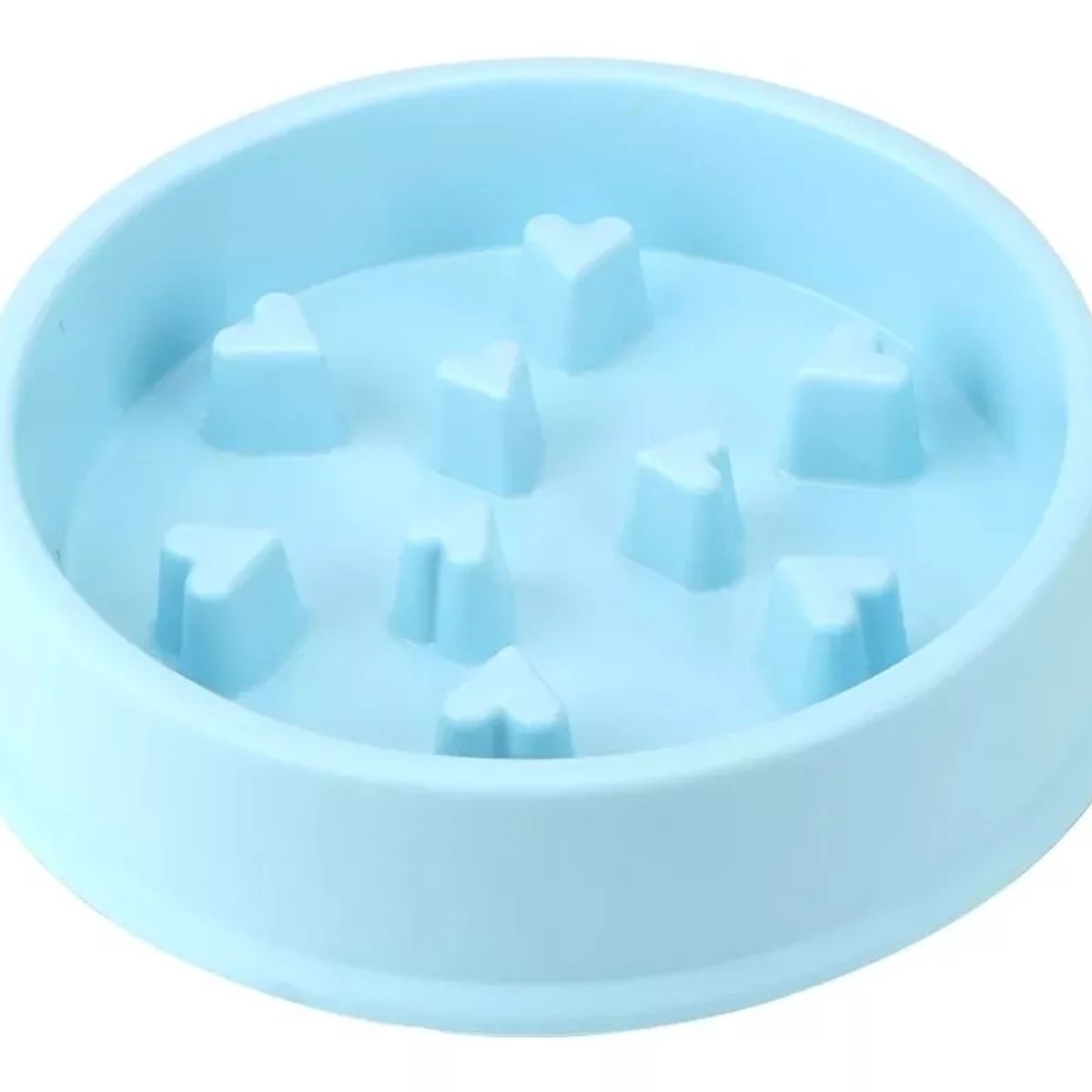 DEFENSOR FOREVER - Plato Antiansiedad para perros 20x5cm Celeste