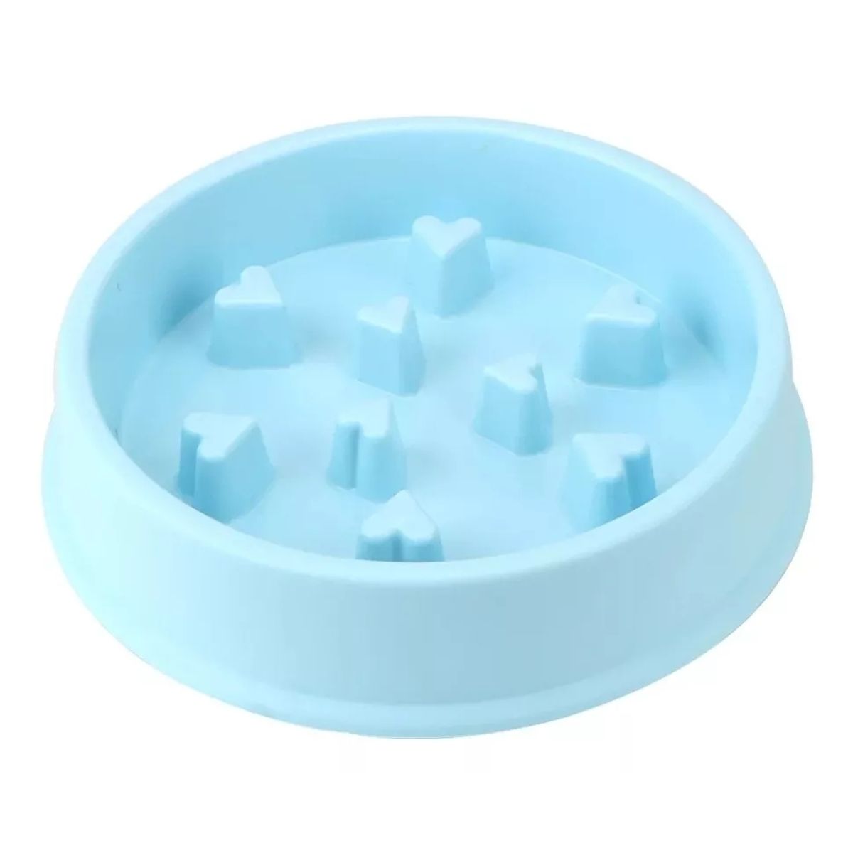 DEFENSOR FOREVER - Plato Antiansiedad para perros 20x5cm Celeste