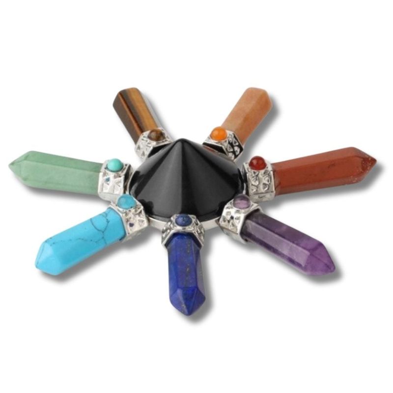 ARTESANA - Equilibrador 7 Chakras Ónix