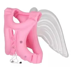 DEFENSOR FOREVER - Chaleco Flotador Con Alas Natación Piscina Talla M Rosado