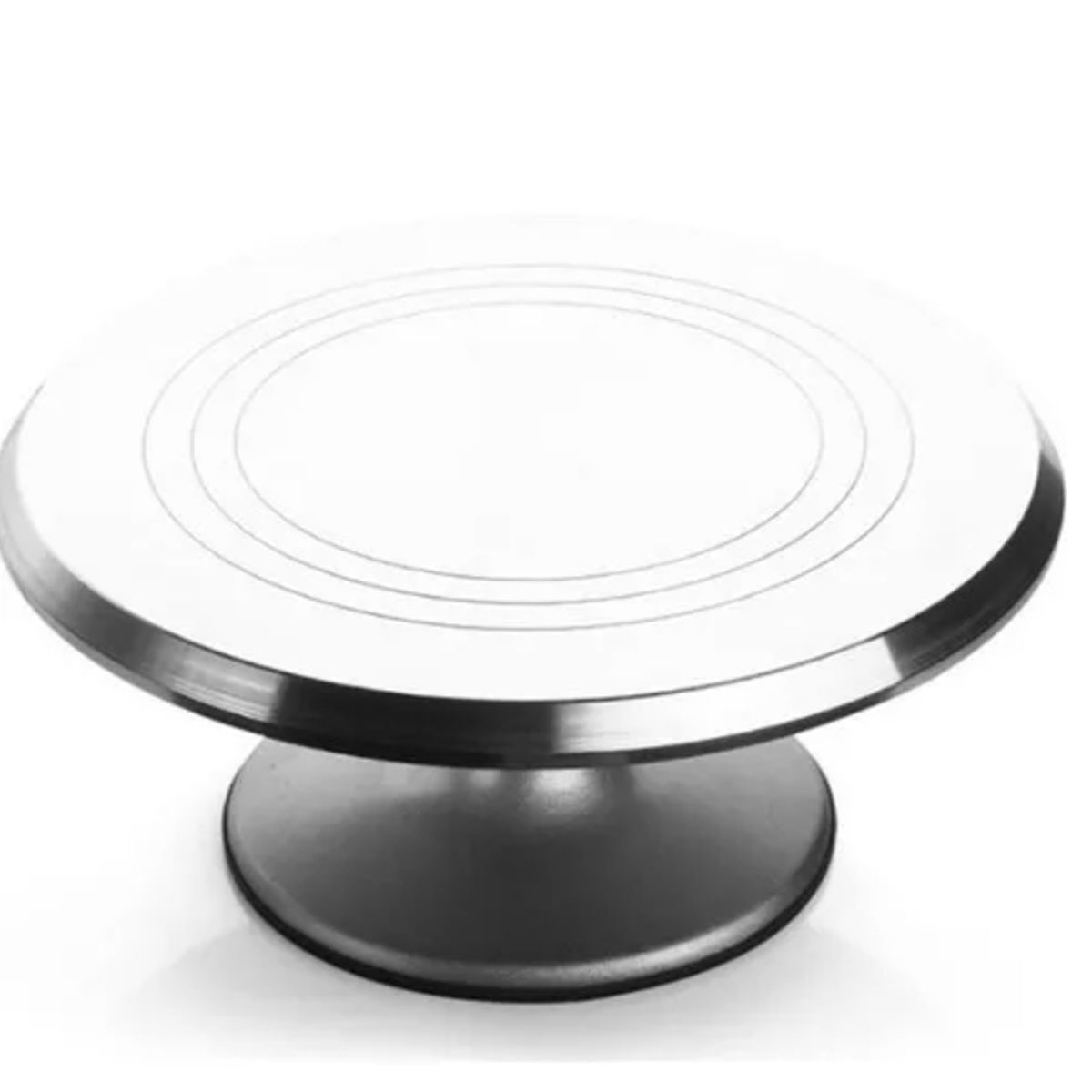 GENERICO - Base Giratória Plateado Base de Aluminio Plateado