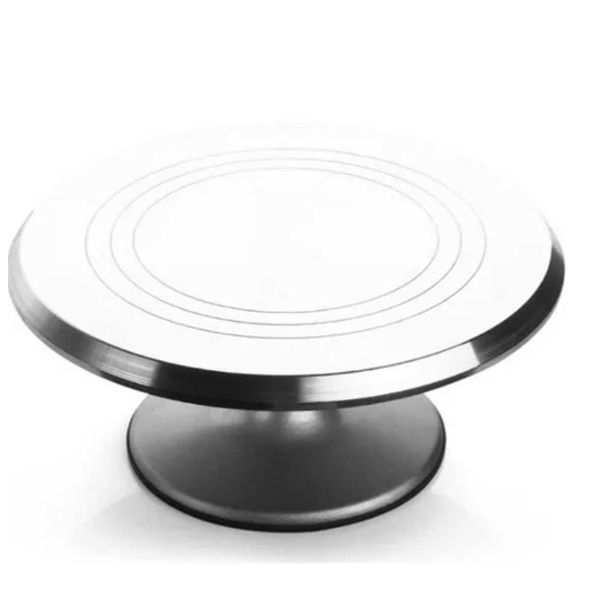 GENERICO - Base Giratória Plateado Base de Aluminio Plateado