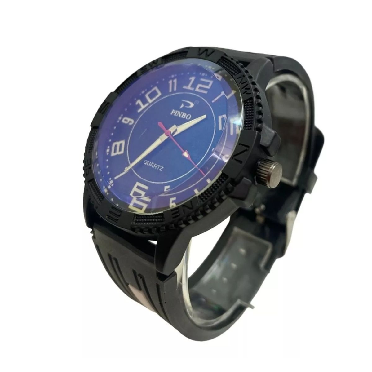 GENERICO - Reloj De Hombre Deportivo Caja Regalo Reloj De Pulsera Pinbo