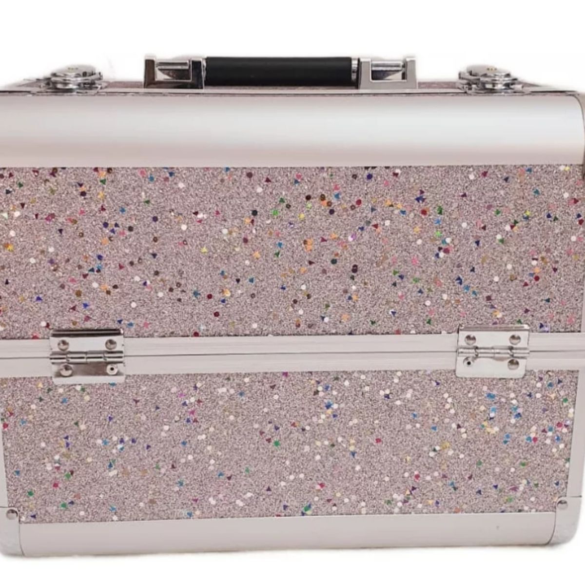 GENERICO - Maleta Multiuso Manicure Profesional rombo Rosa