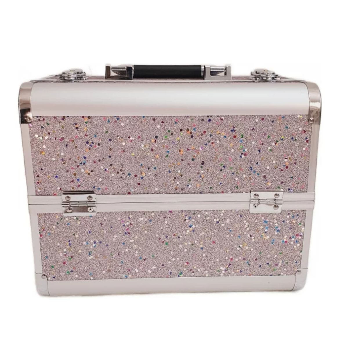 GENERICO - Maleta Multiuso Manicure Profesional rombo Rosa