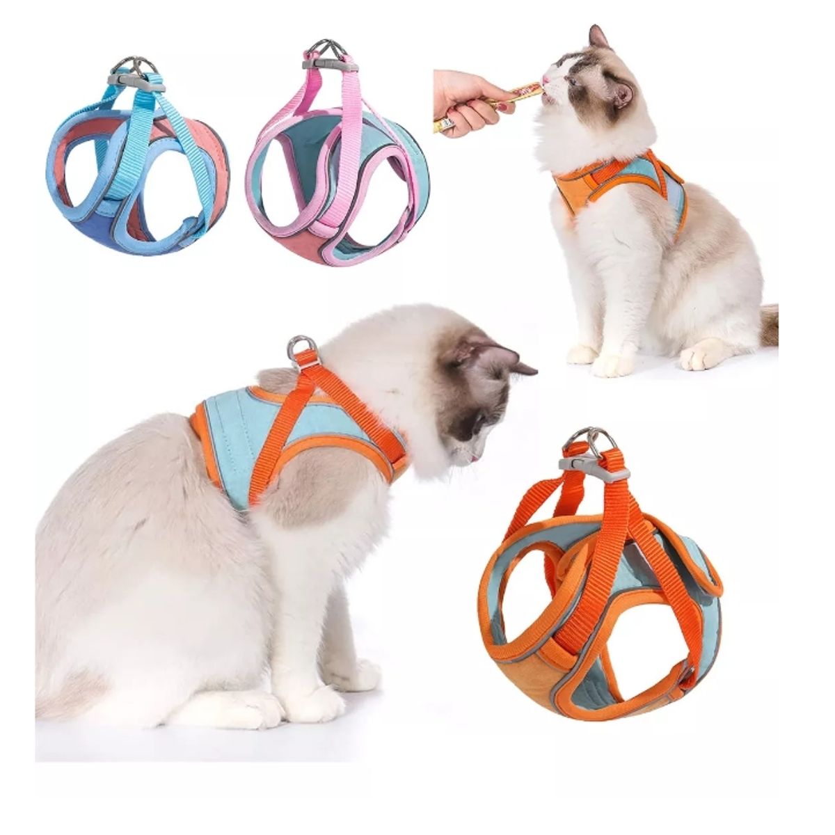 GENERICO - Arnés Y Correa Ultra Ligero Anti-escape Gato