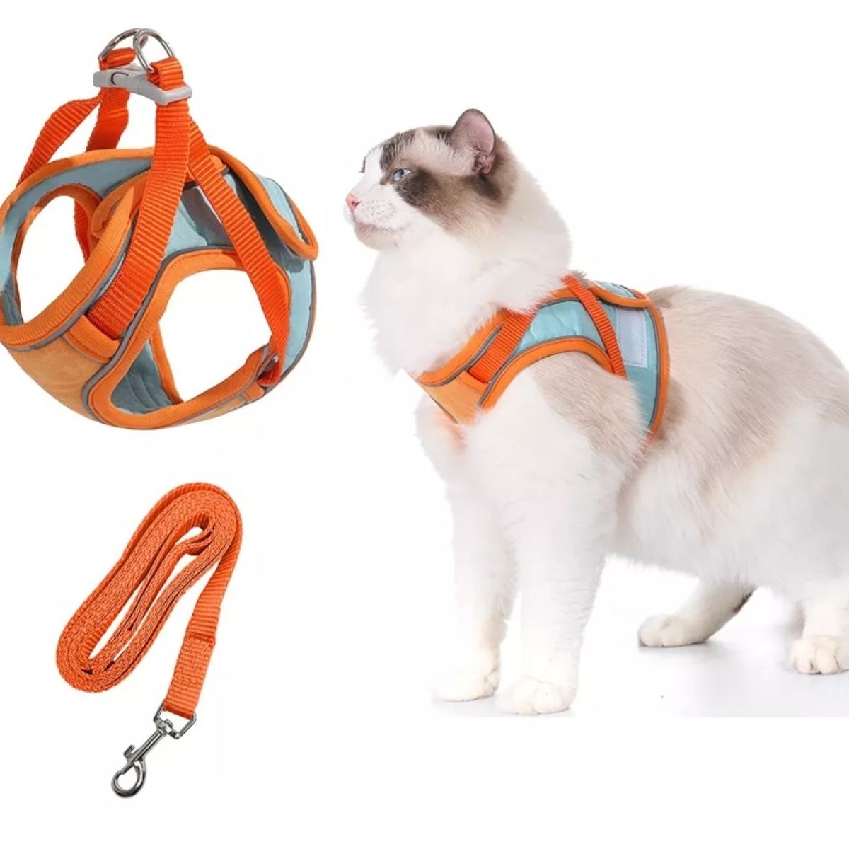 GENERICO - Arnés Y Correa Ultra Ligero Anti-escape Gato