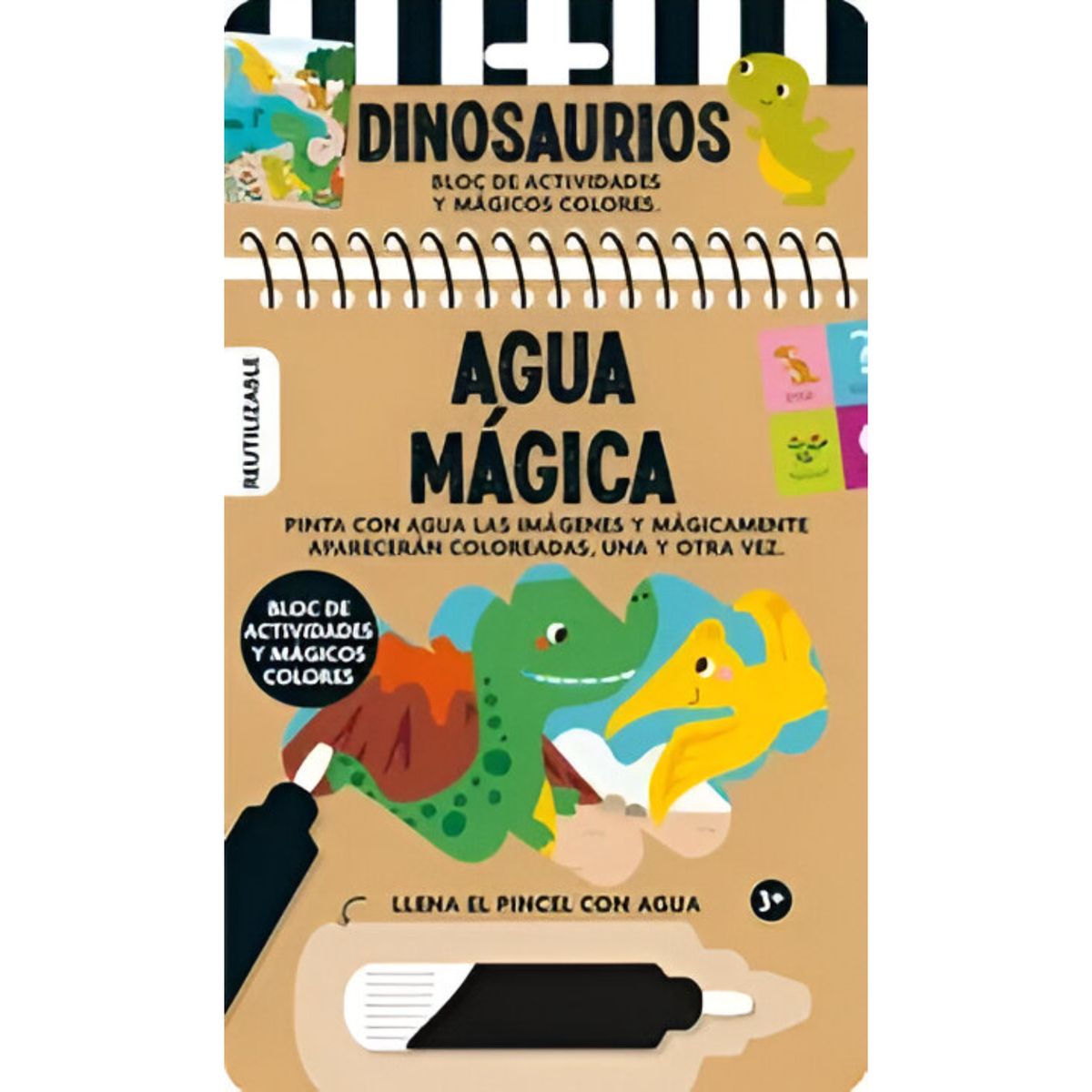 EL GATO DE HOJALATA - Agua Magica Dinosaurios