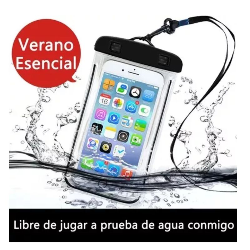 GENERICO - Funda Impermeable Universal Para Teléfono Móvil