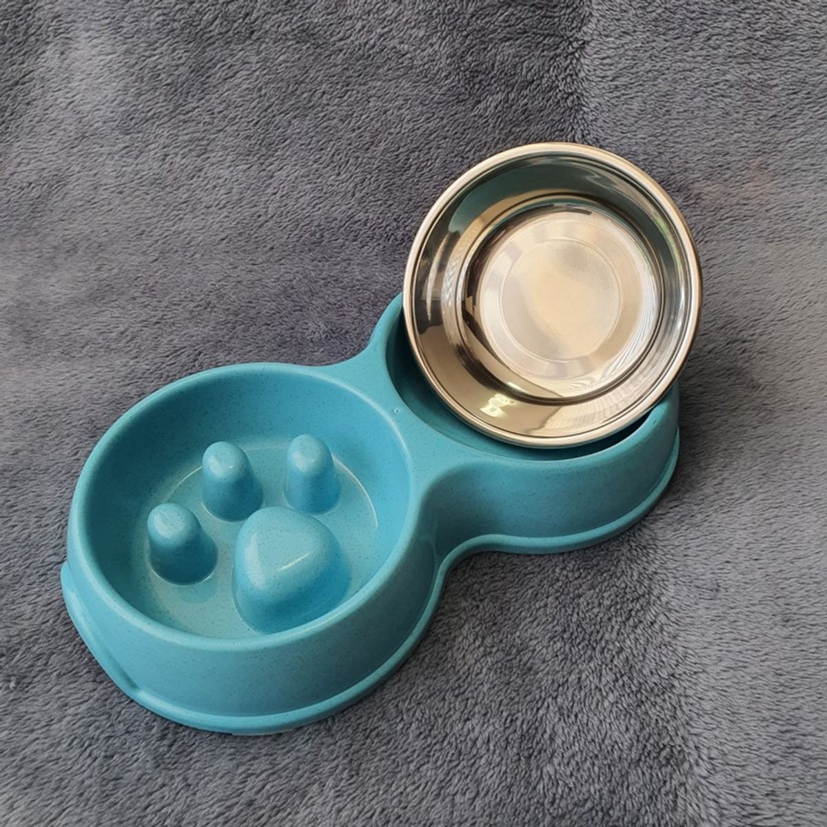 MASCO TODO - Set Plato De Comida Hueso Pelota Dental Guante Perro Mascota