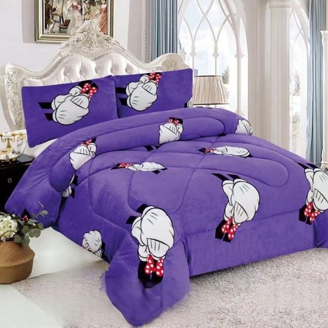 ANGELES DEL HOGAR - COBERTOR DE INVIERNO PLAZA Y MEDIA DISEÑOS