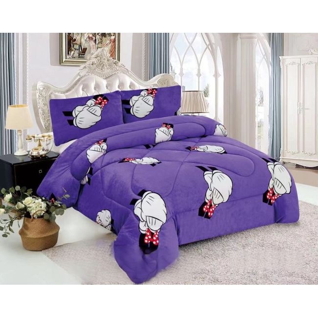 ANGELES DEL HOGAR - COBERTOR DE INVIERNO PLAZA Y MEDIA DISEÑOS