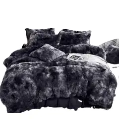 ANGELES DEL HOGAR - Plumón para Invierno Peludo con chiporro Plaza Y Media