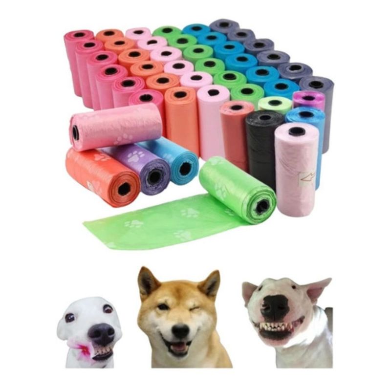 GENERICO - 30 Rollos De Bolsas Para Desechos Perro Repuestos Mascotas