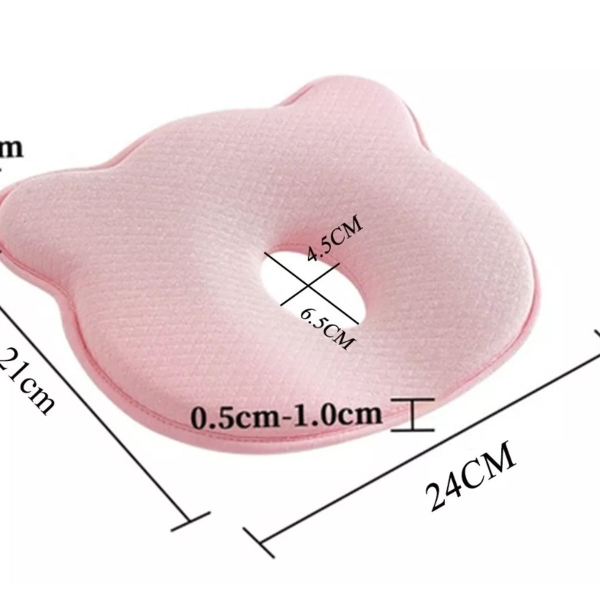 GENERICO - Almohadas Para Bebés Cojín Cabeza Plana