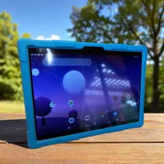 GENERICO - Tablet Educativa para niños Android 12 Quad Core 1.6Ghz 2GB RAM 32ROM 5000mAh 10 Pulgadas