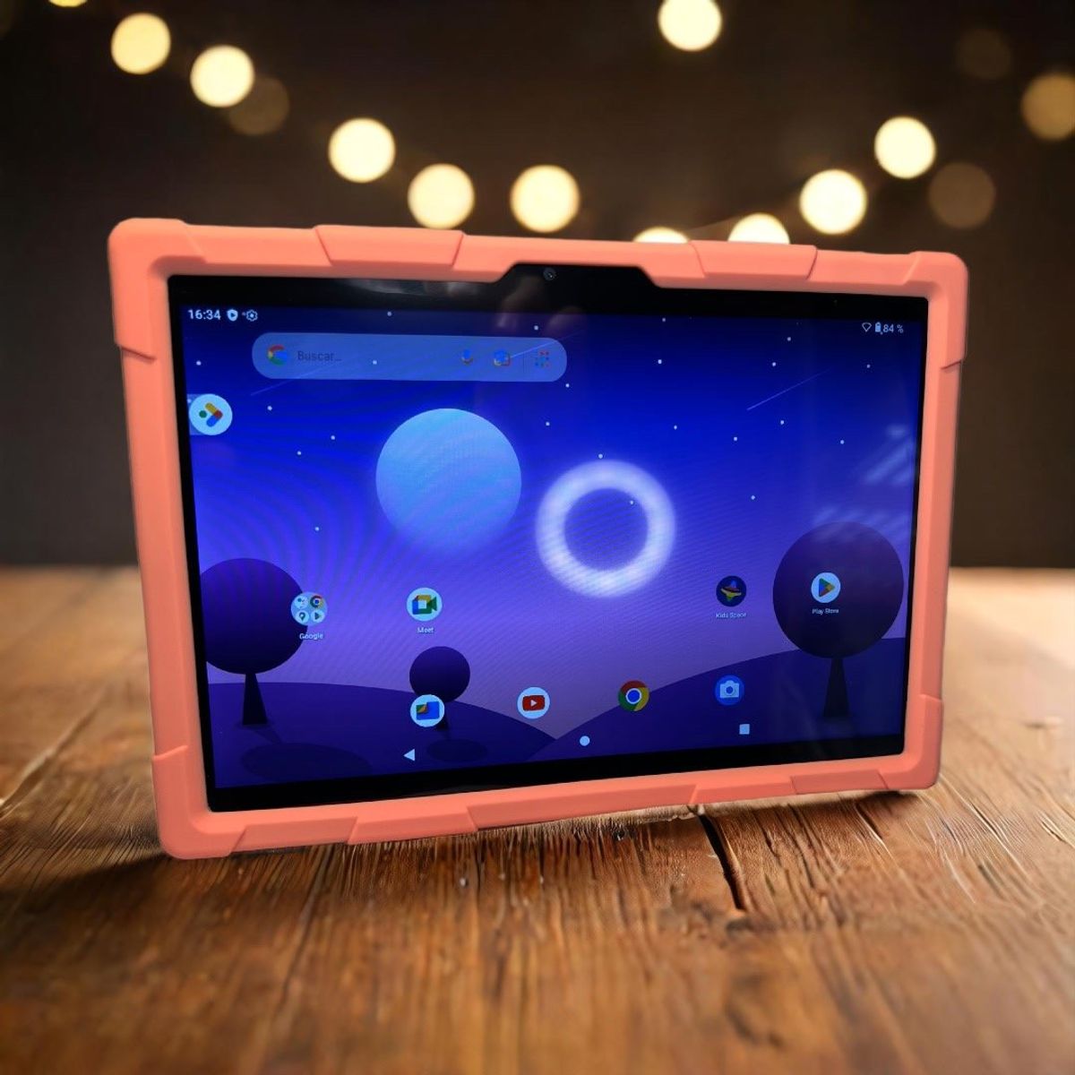 STARTECHOFFICE - Tablet Interactiva para Niños Aprendizaje Inteligente Android 12 Quad Core 1.5Ghz 5000mAh