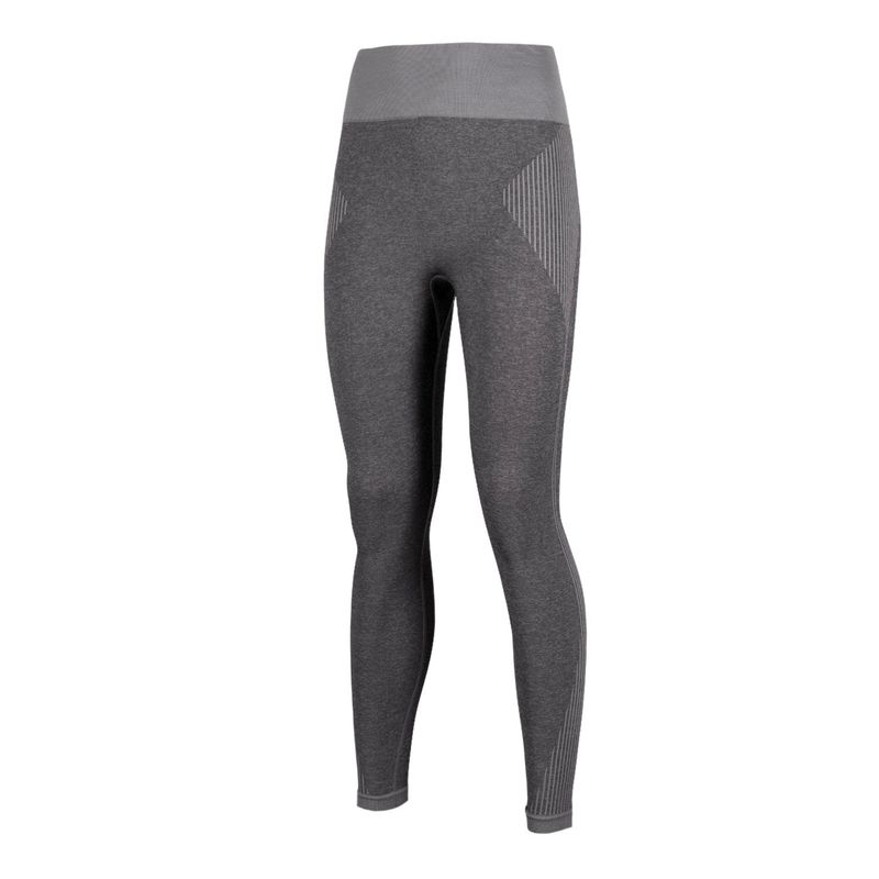 LIPPI - Calza Mujer In-Motion Seamless Leggings Melange Grafito Lippi