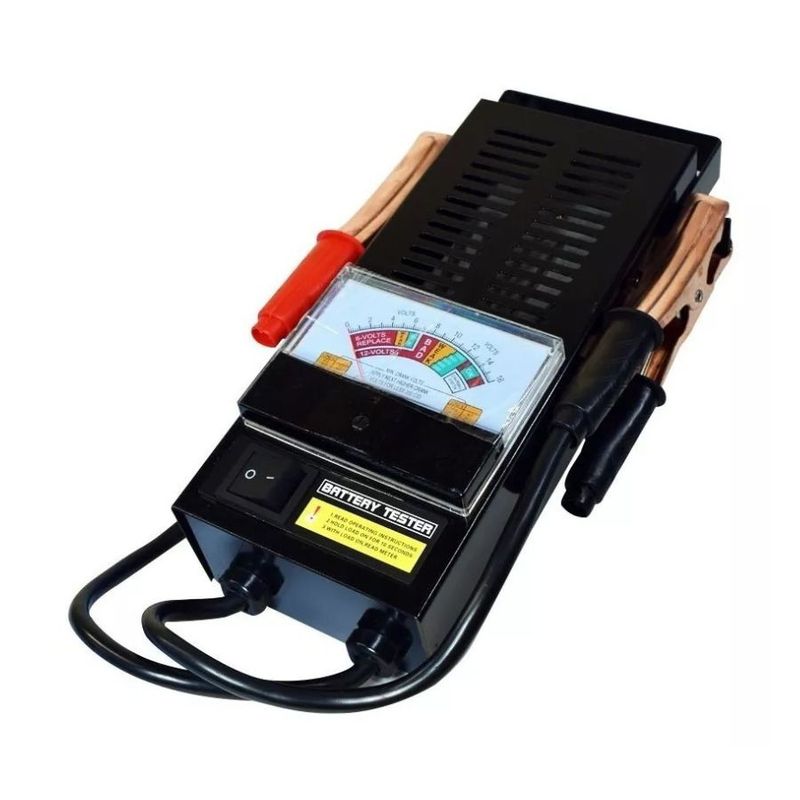 GENERICO - Tester Para Bateria 6v Y 12v Probador De Carga Analógico
