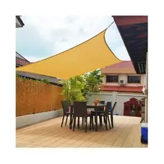 GENERICO - Lona Toldo Vela Sombra Malla Anti Uv Cuadrado 3x4m