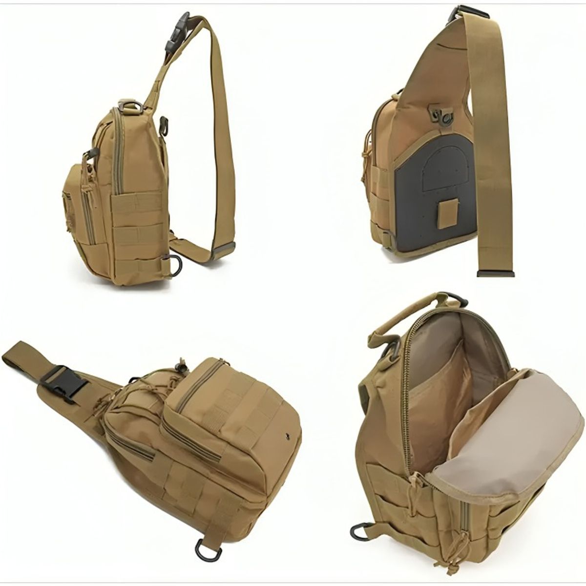 OEM - Bolso Táctico De Hombro Cruzado Impermeable Multiuso