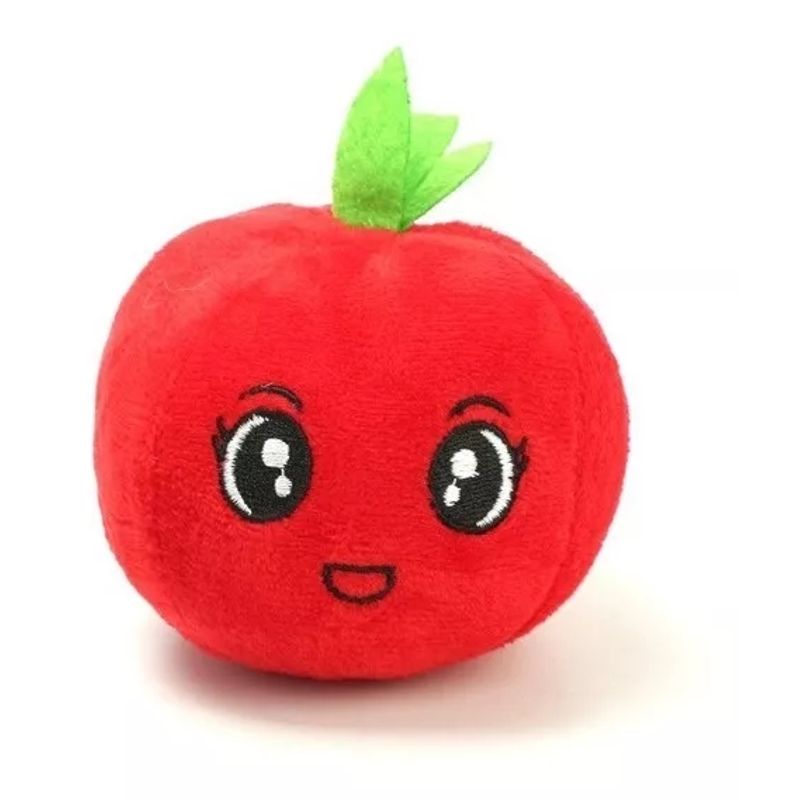 GENERICO - Peluche Para Mascotas Con Sonido,  diseño Tomate