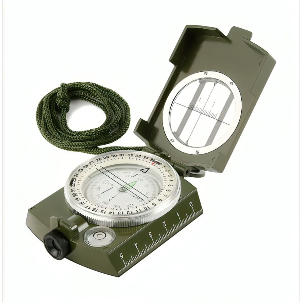 OEM - Brújula Militar Luminosa Multifunción Con Inclinómetro Ip65