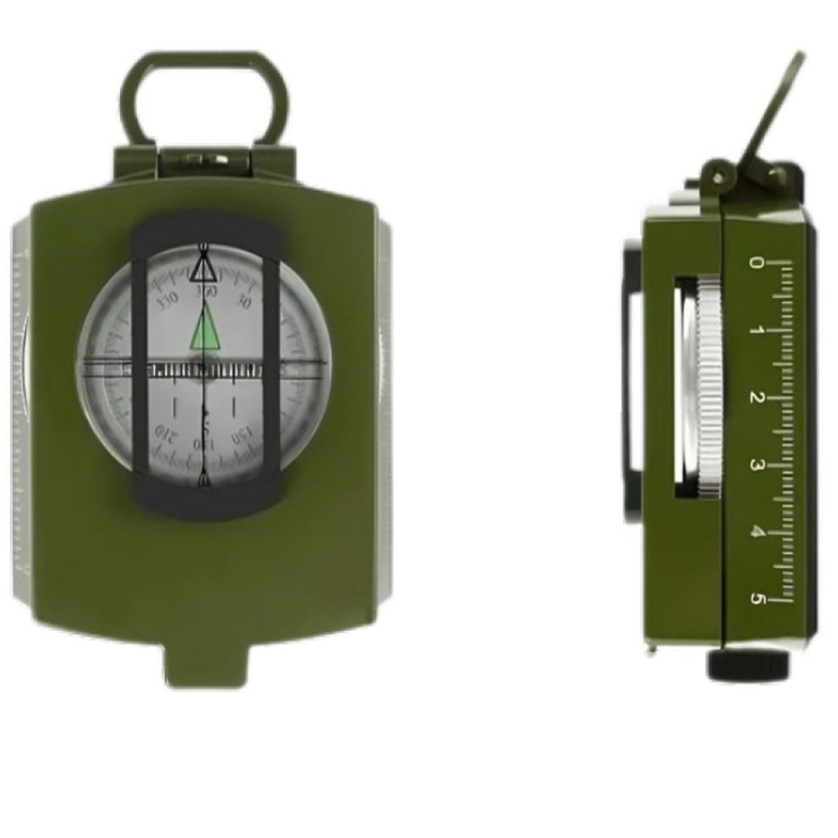 OEM - Brújula Militar Luminosa Multifunción Con Inclinómetro Ip65