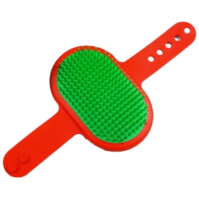 GENERICO - Cepille De Pelo Para Mascota Ajustable A La Mano Verde