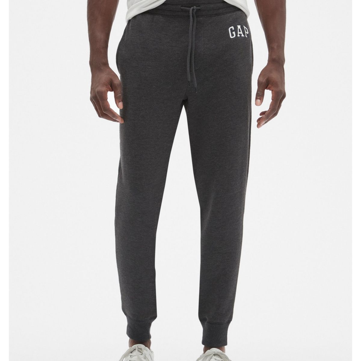 GAP - Pantalón de Buzo Logo Gris GAP