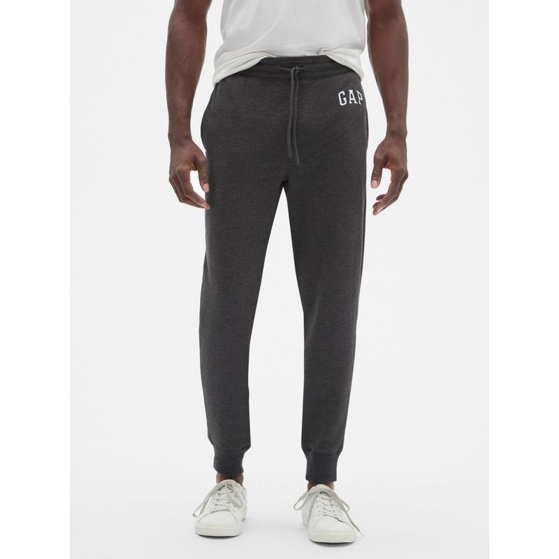 GAP - Pantalón de Buzo Logo Gris GAP