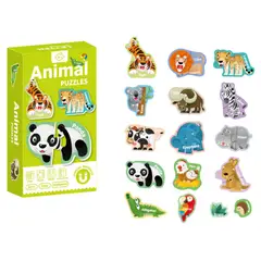 GENERICO - Mini puzzle magnético de animales