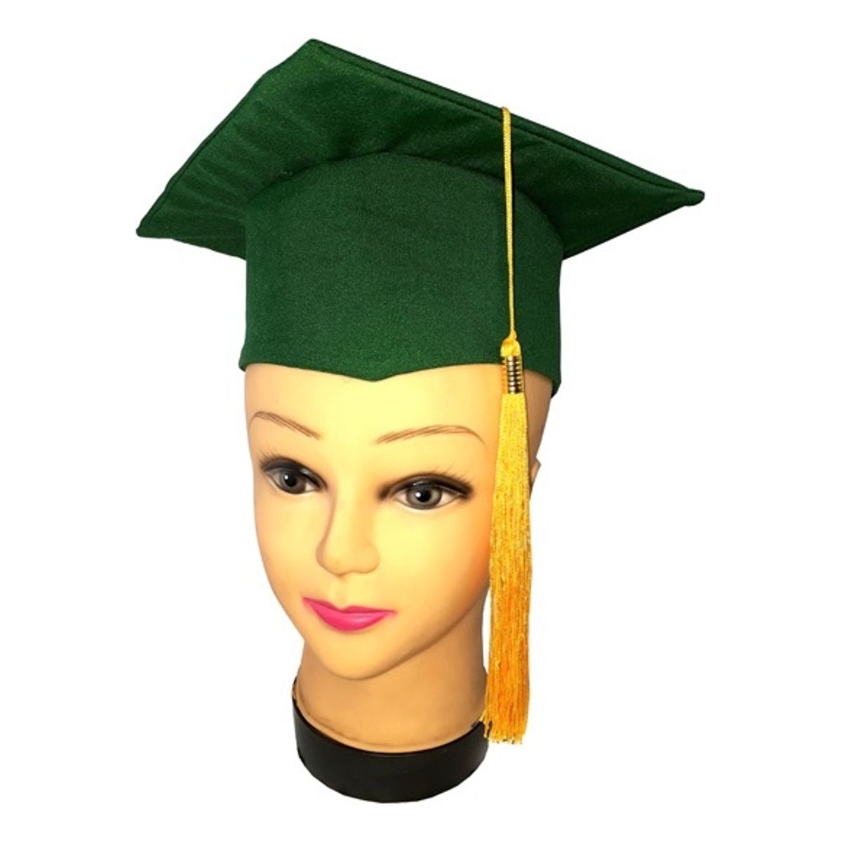 GENERICO - Birrete Gorro Graduación Niños Pre Kinder O Kinder Verde