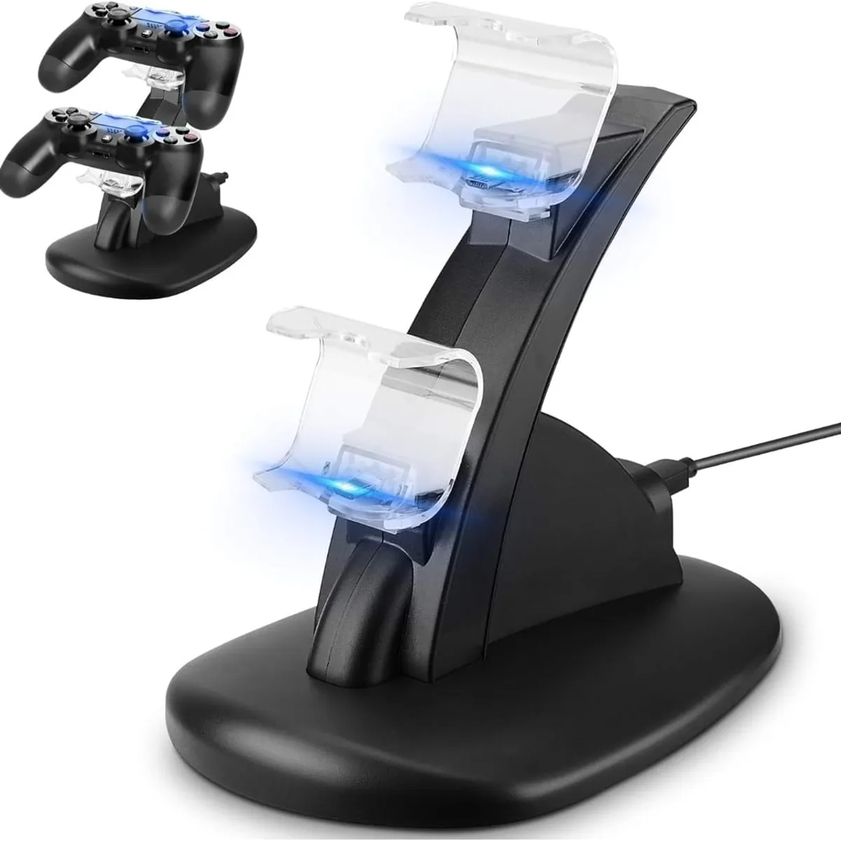 GENERICO - Cargador De Mando Ps4 Soporte De Carga