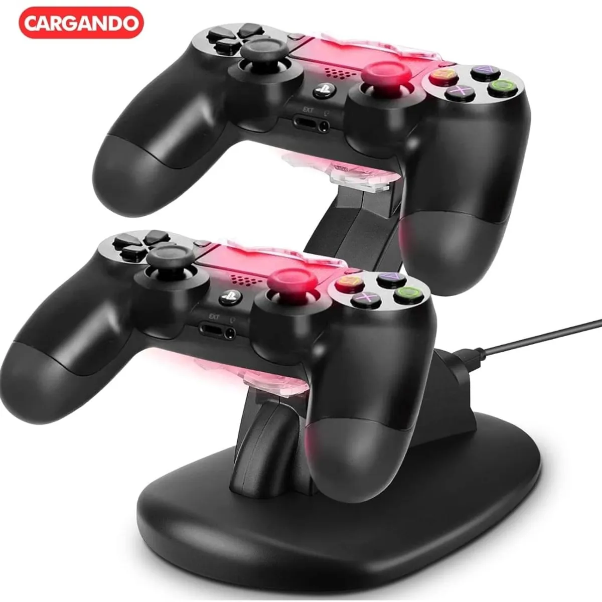 GENERICO - Cargador De Mando Ps4 Soporte De Carga