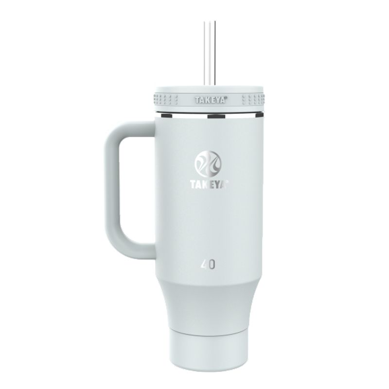 TAKEYA - Botella Takeya Térmica Tumbler con mango 1.18 Lt Bombilla - Color Mist
