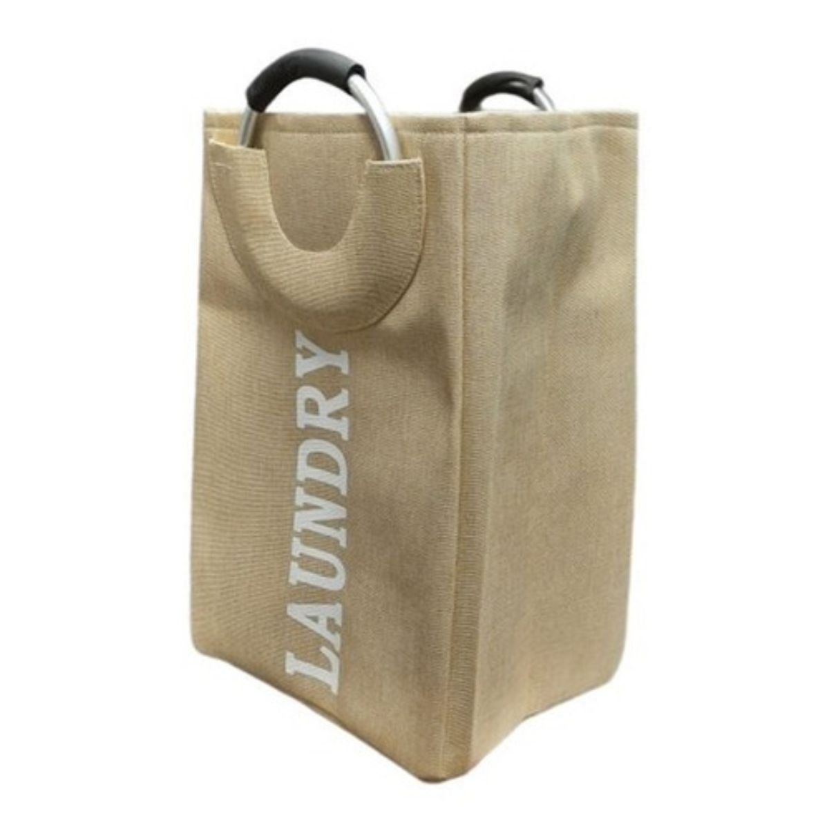 GENERICO - Cesta De Ropa Sucia Plegable Grande Mango De Metal Laundry