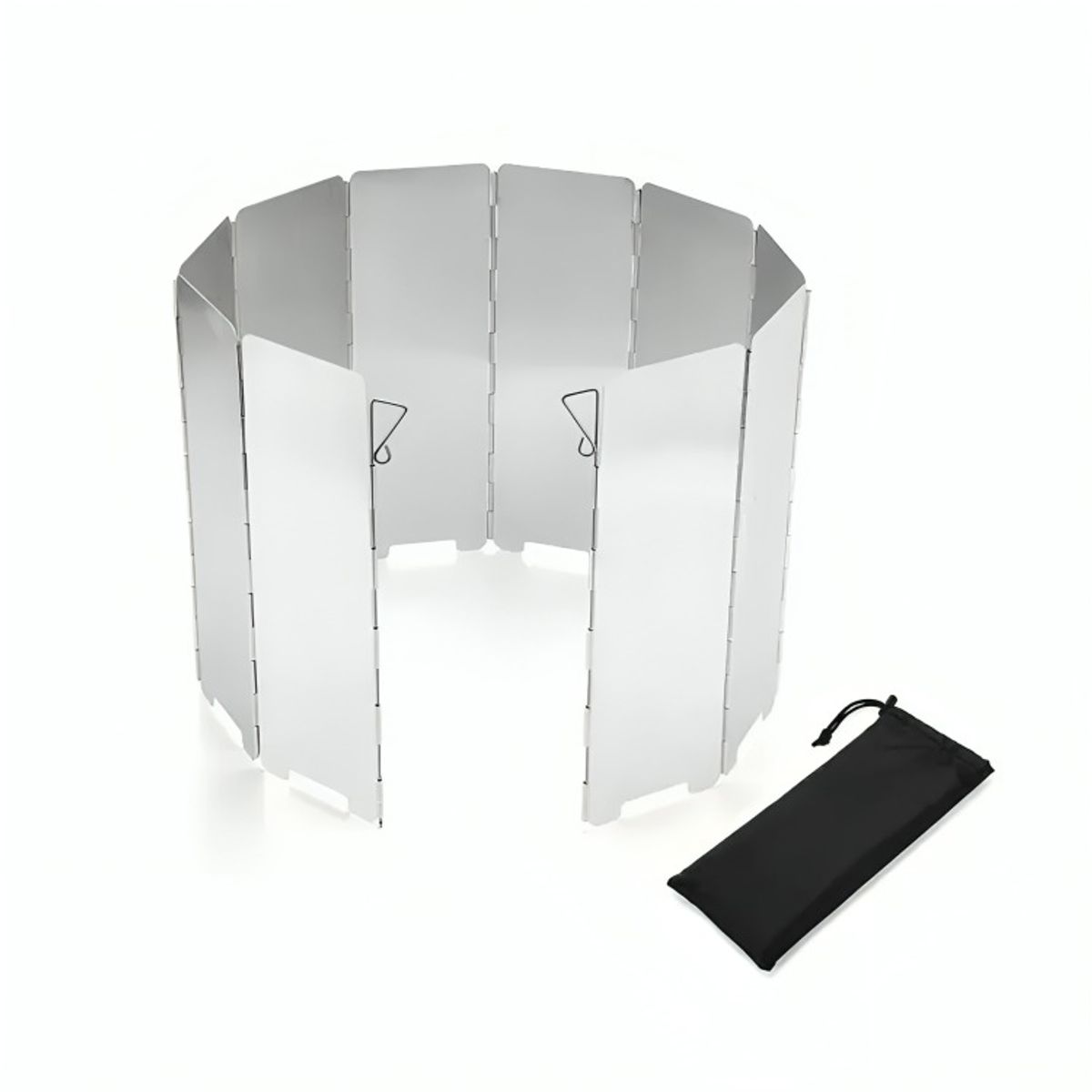 OEM - 10 Placas Contra Viento Plegables Parabrisas Cocina Camping