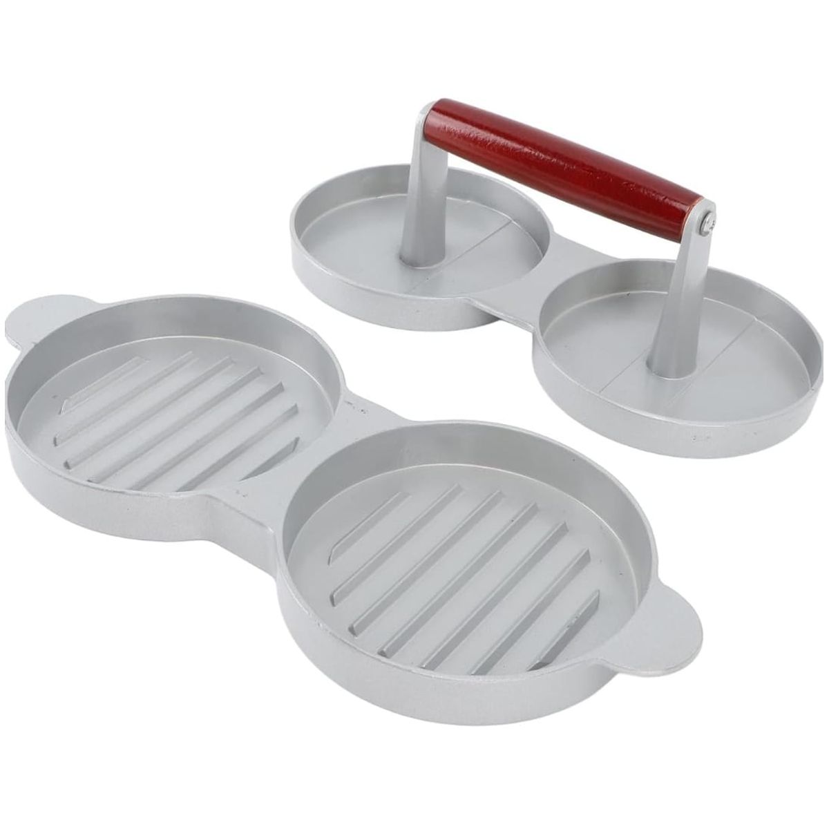 GENERICO - Prensa Doble Para Hamburguesas