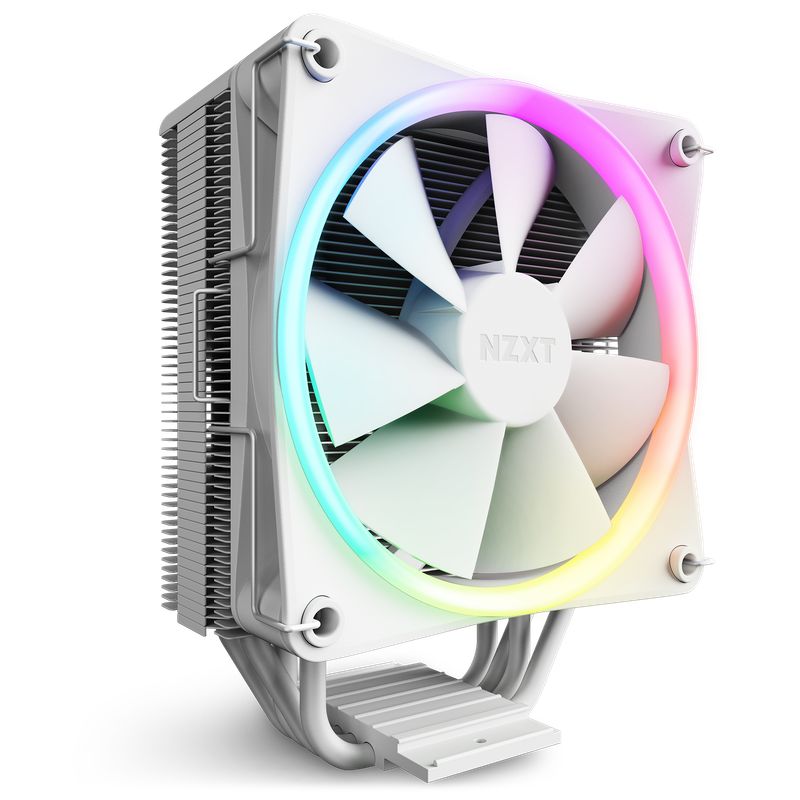 NZXT - Disipador de CPU Nzxt T120 RGB White 120MM