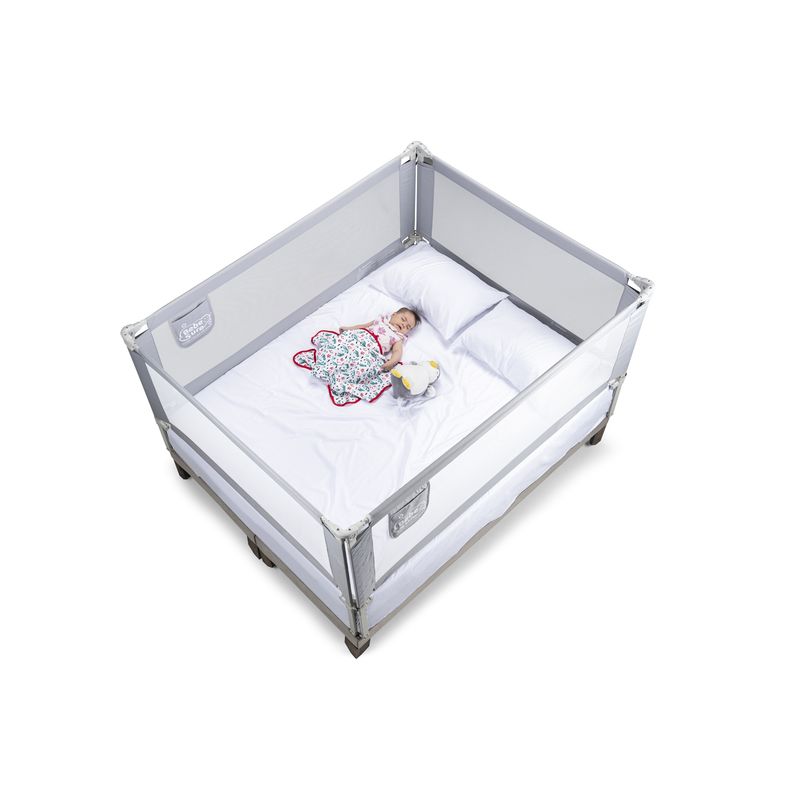 BEBE SURE - Set 4 barandas para cama 1.5P 105x200 cm colchón alto