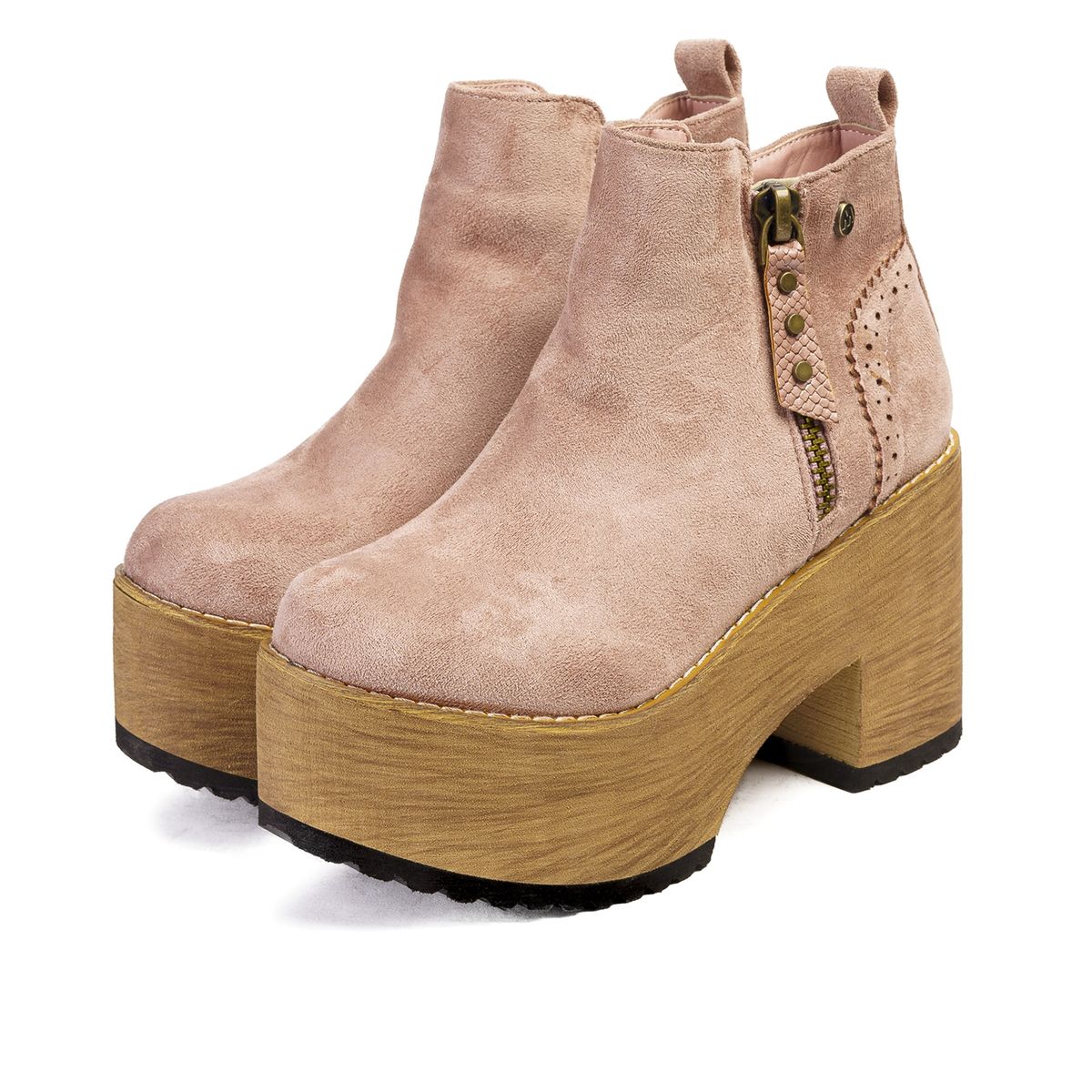 BOTELI - Botín Mujer Rosa Nadine Boteli