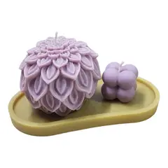 SCENTS CHILE - SET ANDES, LILA, 1 V.HORTENSIAS 240GM + 1 V. BURBUJA 38GM + BASE 25GM
