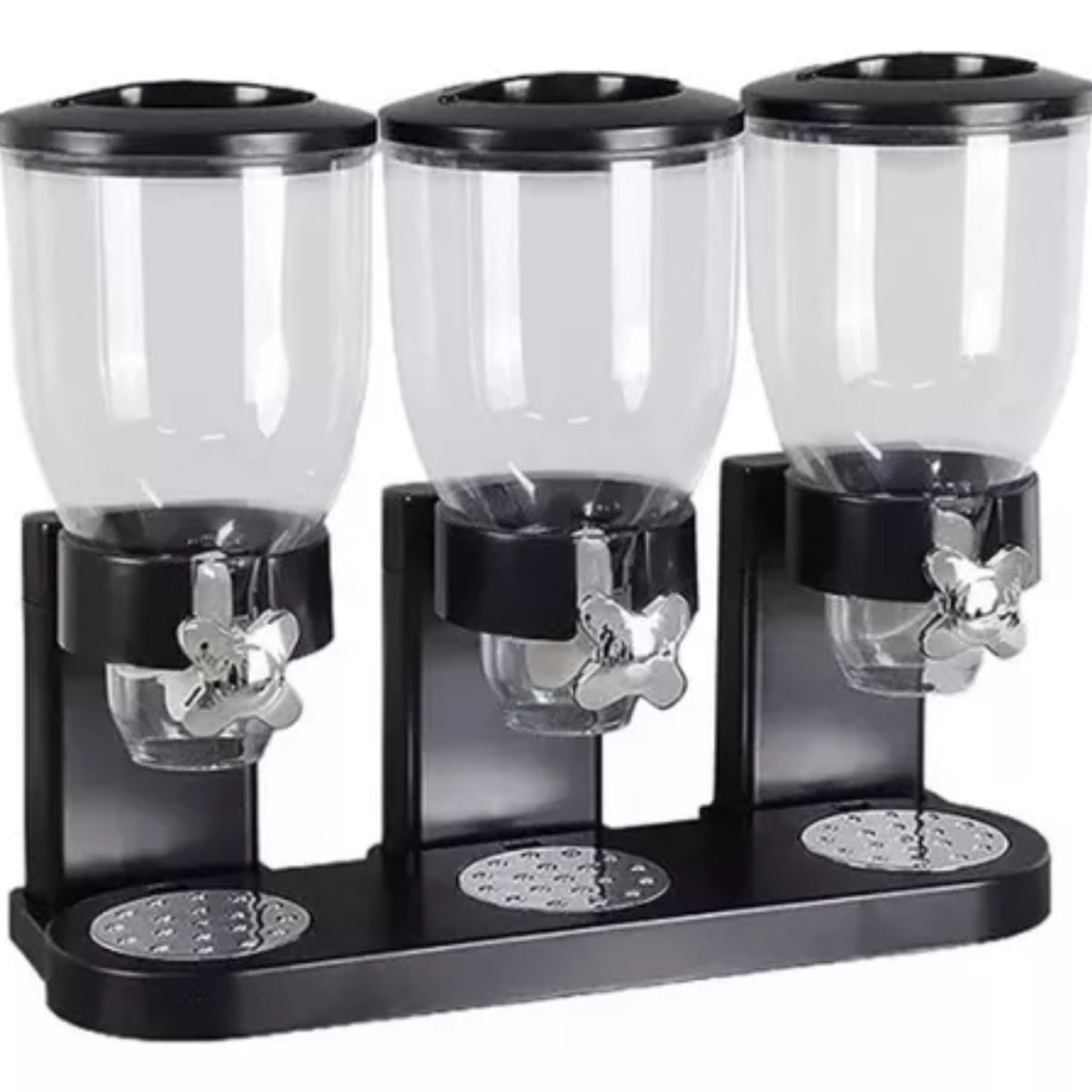 OEM - Dispensador Triple Para Cereal y Frutos Secos 2 Litros