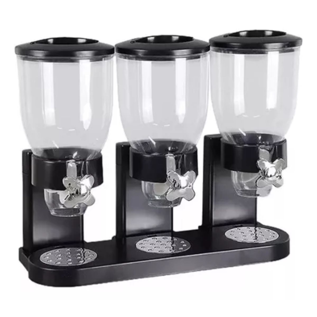 OEM - Dispensador Triple Para Cereal y Frutos Secos 2 Litros