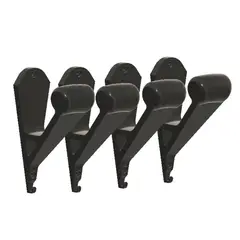 GENERICO - PACK 4 COLGADORES CASCO DE MOTO Y BICICLETA SOPORTE DE PARED