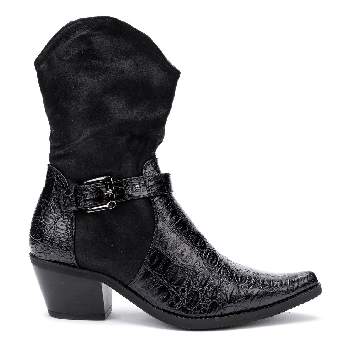 CHINITOWN - Bota Mujer Negro Donia Chinitown